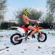 dirtbike driving nonnude notstuck shirtless snow trainers // 1080x1080 // 259KB