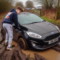 ai ford ford_fiesta fwd joggers mud nonnude stuck trainers twink // 1024x1024 // 1.7MB