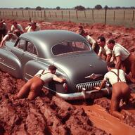 ai bum cars deep men mud old pushing rwd stuck tights // 1024x1024 // 215KB