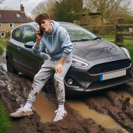 ai ford ford_fiesta fwd joggers mud nonnude stuck trainers twink // 1024x1024 // 1.7MB