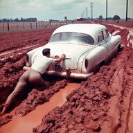 ai bum cars deep men mud old pushing rwd stuck tights // 1024x1024 // 236KB